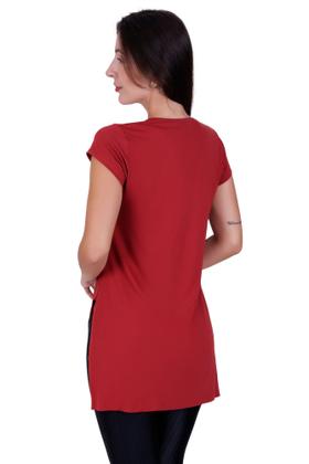 Imagem de Camisa de Academia Fitness com Fenda - C2 BLUSA JU