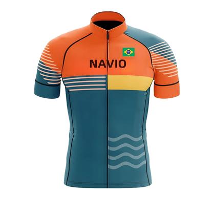 Imagem de Camisa de Ciclismo Masculina - Manga Curta, Respirável e Ideal para Verão