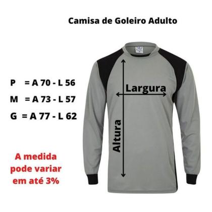 Imagem de Camisa De Goleiro Acolchoada Com Espuma