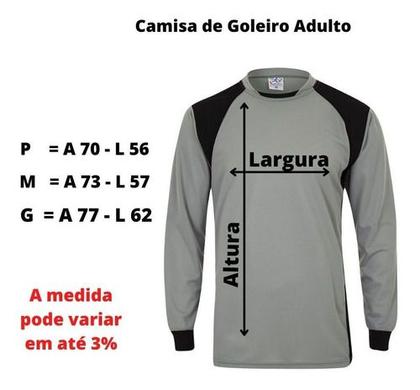 Imagem de Camisa De Goleiro Acolchoada Com Espuma