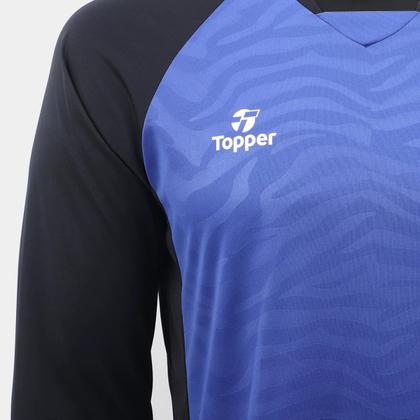 Imagem de Camisa de Goleiro Ethnic Juvenil Topper Manga Longa