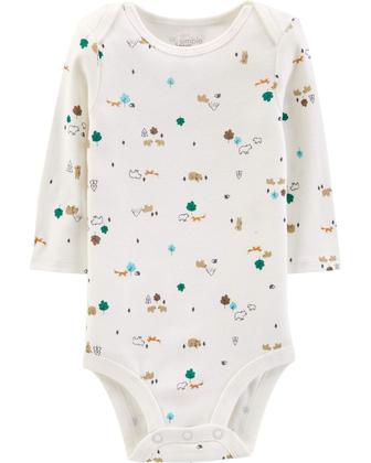Imagem de Camisa de macacão Simple Joys by Carter's Baby Boy Newborn, pacote com 5