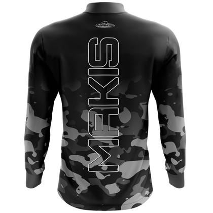 Imagem de Camisa De Pesca Esportiva Proteção Solar Tucunaré Camuflada