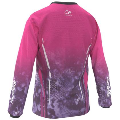 Imagem de Camisa de Pesca Proteção Solar UV CS 23 Kids Girl - Faca na Rede