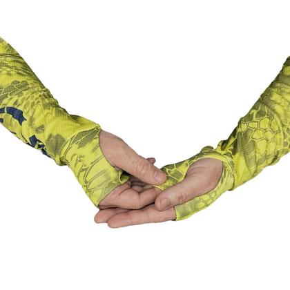 Imagem de Camisa de Pesca Proteção Solar UV Next Limão - Faca na Rede