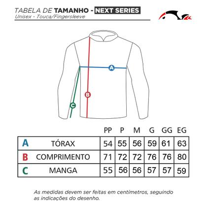 Imagem de Camisa de Pesca Proteção Solar UV Next Limão - Faca na Rede