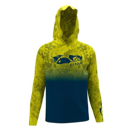 Imagem de Camisa de Pesca Proteção Solar UV Next Limão - Faca na Rede