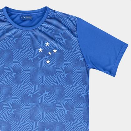 Imagem de Camisa do Cruzeiro Treino Azul Royal Masculina Surf Center