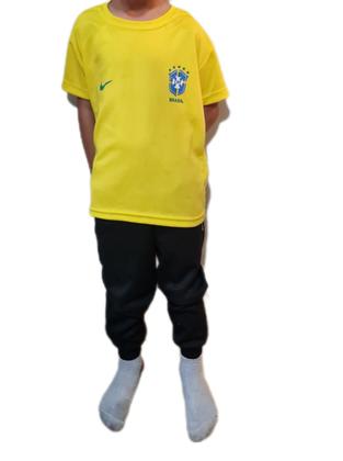 Imagem de Camisa Dry Fit Torcedor Infantil Unissex Menina e Menino Patriota