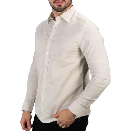 Imagem de Camisa Ellus Classic Linen Blend Areia