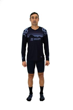 Imagem de Camisa Esportiva Manga Longa HUPI New Shadow All Black Unissex