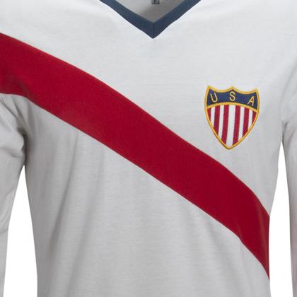Imagem de Camisa Estados Unidos 1950 Liga Retrô  Branca GG