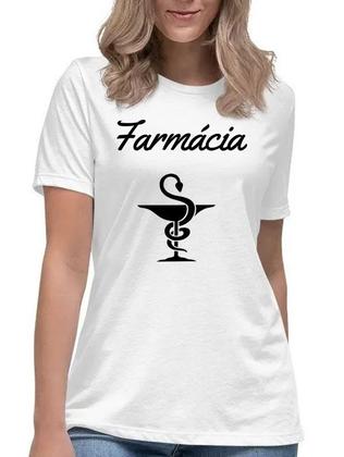 Imagem de Camisa farmácia curso faculdade farmacêutica profissão