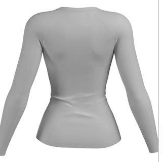 Imagem de Camisa Feminina Proteção Solar Uv+50 Camiseta Segunda Pele Térmica Longa Moda Inverno E Verão  Blusa F7 NEW STYLE