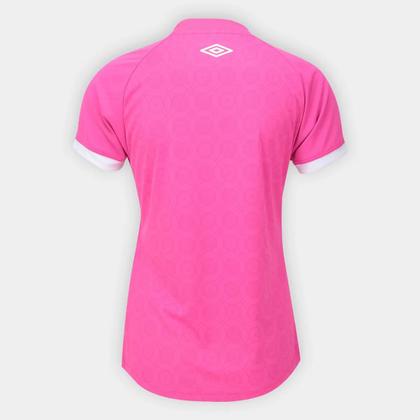 Imagem de Camisa Feminina Umbro Santos Outubro Rosa 23/24 S/N
