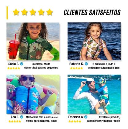 Imagem de Camisa Flutuadora Infantil Floater