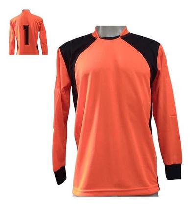 Imagem de Camisa Goleiro Infantil Com Espuma No Cotovelo Acolchoada