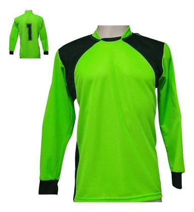 Imagem de Camisa Goleiro Infantil Com Espuma No Cotovelo Acolchoada
