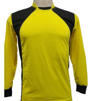 Imagem de Camisa Goleiro Infantil Com Espuma No Cotovelo Acolchoada