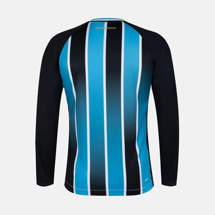 Imagem de Camisa Grêmio New Balance 2026 Uniforme 1 Manga Longa - Masculino Tamanho:GCor:Preto/Azul