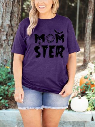 Imagem de Camisa HDLTE Plus Size Hocus Pocus Momster, blusa de Halloween
