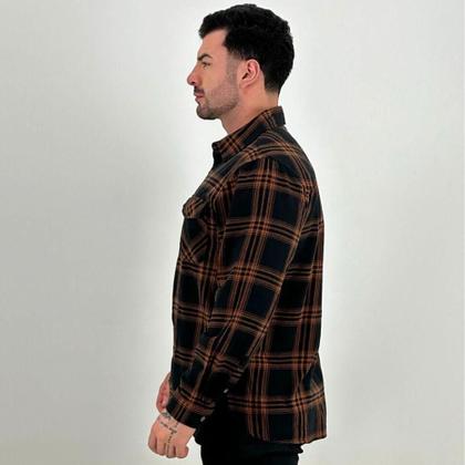 Imagem de Camisa Hering Xadrez Flanela Masculina
