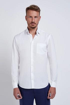 Imagem de Camisa Individual Comfort Compose Tricoline Branco
