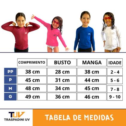 Imagem de Camisa Infantil Menino Com Proteção Fator 50+ Para Praia e Piscina