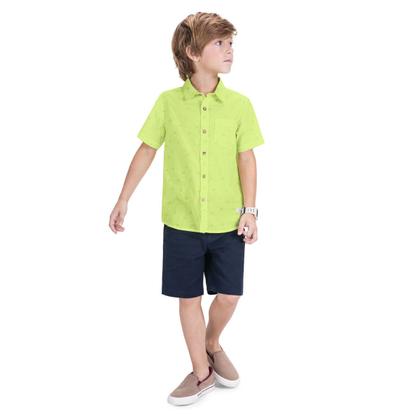 Imagem de Camisa Infantil Menino Social Origami Trick Nick Tam1ao14
