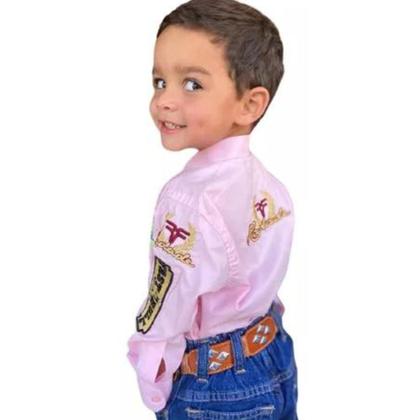 Imagem de Camisa Infantil Radade Green Team Country P/ Rodeio Unissex