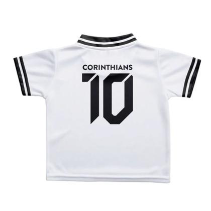 Imagem de Camisa infantil torcida baby corinthians estilo bebê oficial