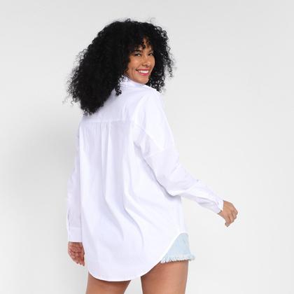Imagem de Camisa Manga Longa All Is Love Alongada Feminina