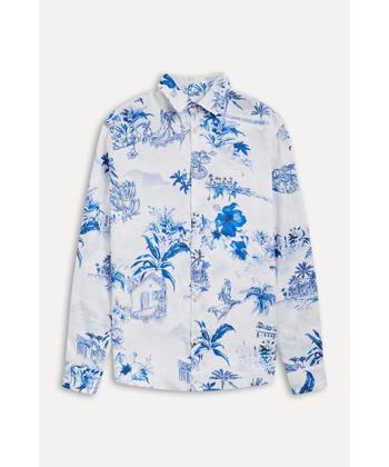 Imagem de Camisa Manga Longa Estampada Bahia Bonita Reserva