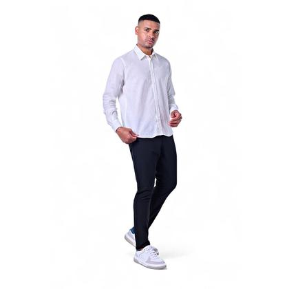 Imagem de Camisa Masculina Linho Misto Rabbitohs