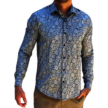 Imagem de Camisa masculina  Manga longa Slim Premium