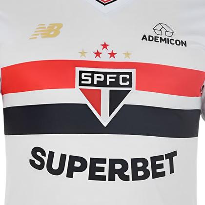 Imagem de Camisa masculina new balance são paulo torcedor home 25