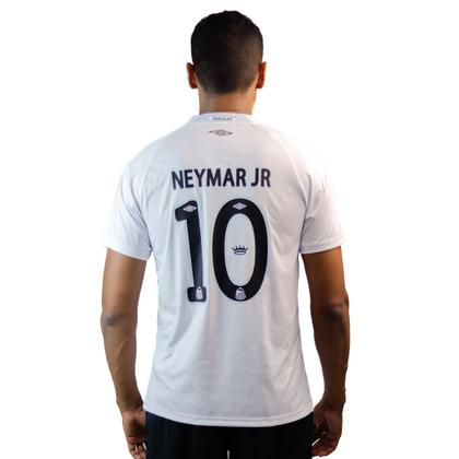 Imagem de Camisa Masculina Umbro Santos Of.1 2025 Torcedor