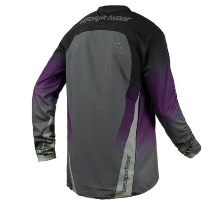 Imagem de Camisa Motocross Cross ASW Podium Nitro Cinza Off Road