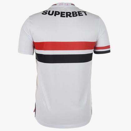 Imagem de Camisa New Balance São Paulo Torcedor Oficial 2025 Branco