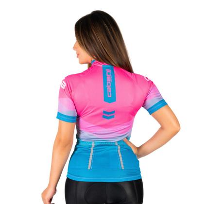 Imagem de Camisa Nitro Cabani Sports Rosa Manga Curta Feminina