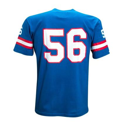 Imagem de Camisa Ny Giants Azul Oficial Retrô Futebol Americano Nº 56