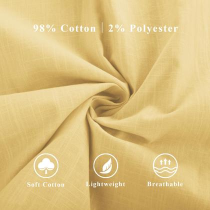 Imagem de Camisa PJ PAUL JONES de manga curta masculina com botões amarela GG