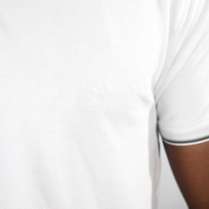 Imagem de Camisa Polo Aramis Básica 4 Frisos Branco