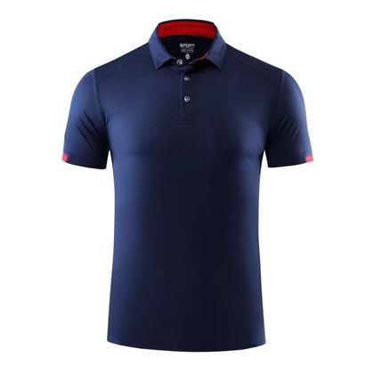 Imagem de Camisa Polo De Verão De Secagem Rápida E Respirável Em 8 Cores, Camiseta De Golfe De Manga Curta,