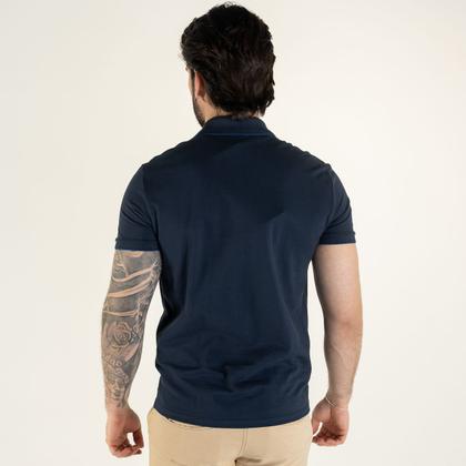 Imagem de Camisa Polo Ellus Azul Frisos