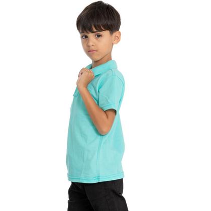 Imagem de Camisa Polo Infantil Elegância Singular para os Pequenos Confira