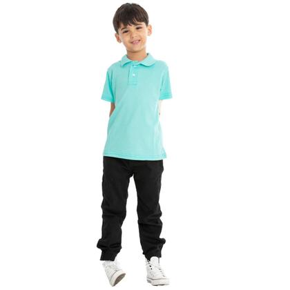 Imagem de Camisa Polo Infantil Elegância Singular para os Pequenos Confira