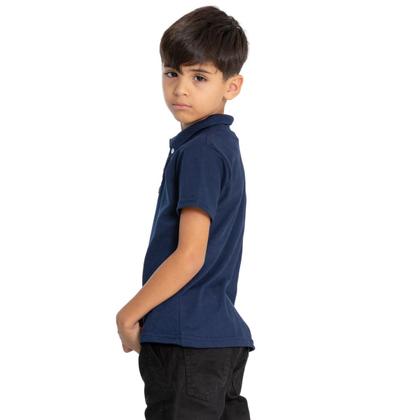 Imagem de Camisa Polo Infantil Elegância Singular para os Pequenos Confira