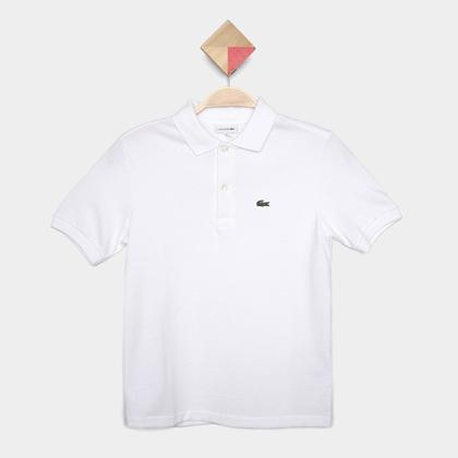 Imagem de Camisa Polo Infantil Lacoste Manga Curta Masculina