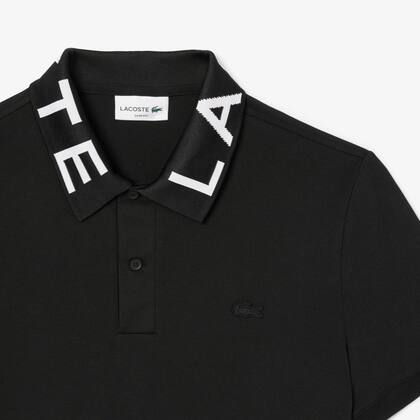 Imagem de Camisa Polo Jacquard Branded Corte Ajustado